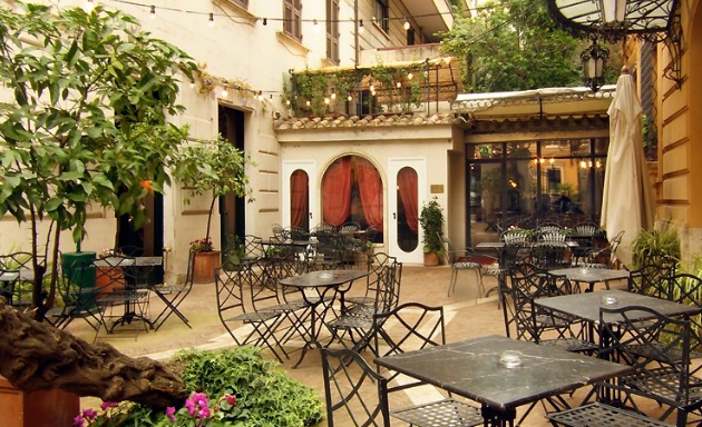 Roma - Almuerzo en el Bar Locarno