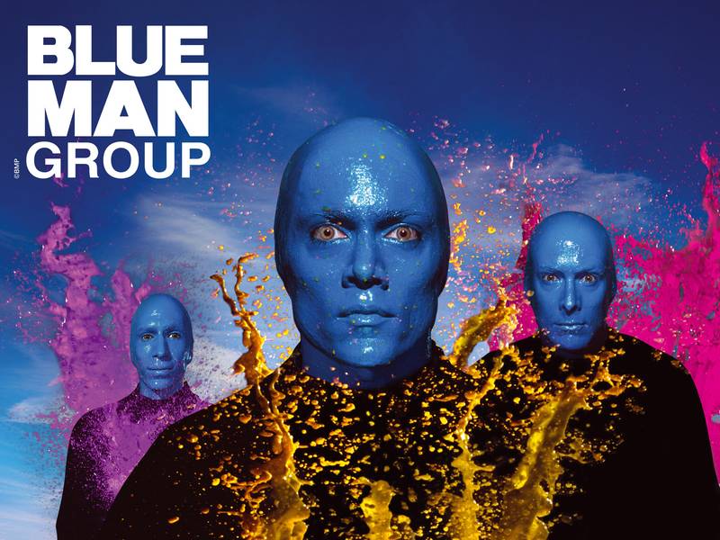 Entradas al show de Blue Man Group