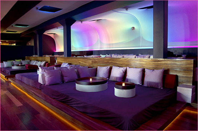 Miami - Cena en el restaurante BED