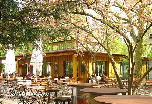 Berlín - Almuerzo en una atractiva Biergarten