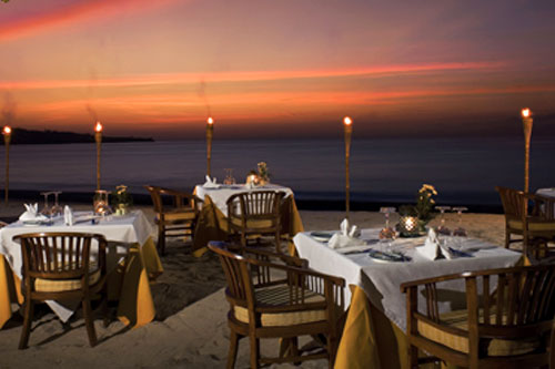 Bali - Cena romántica en Nelayan Restaurant