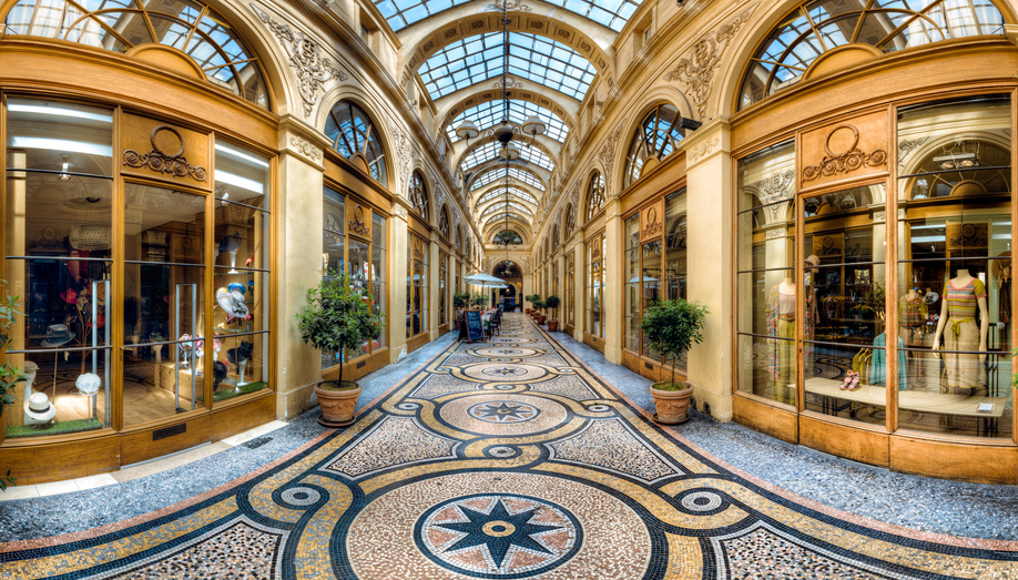 Paris - Recorrido de los pasajes cubiertos
